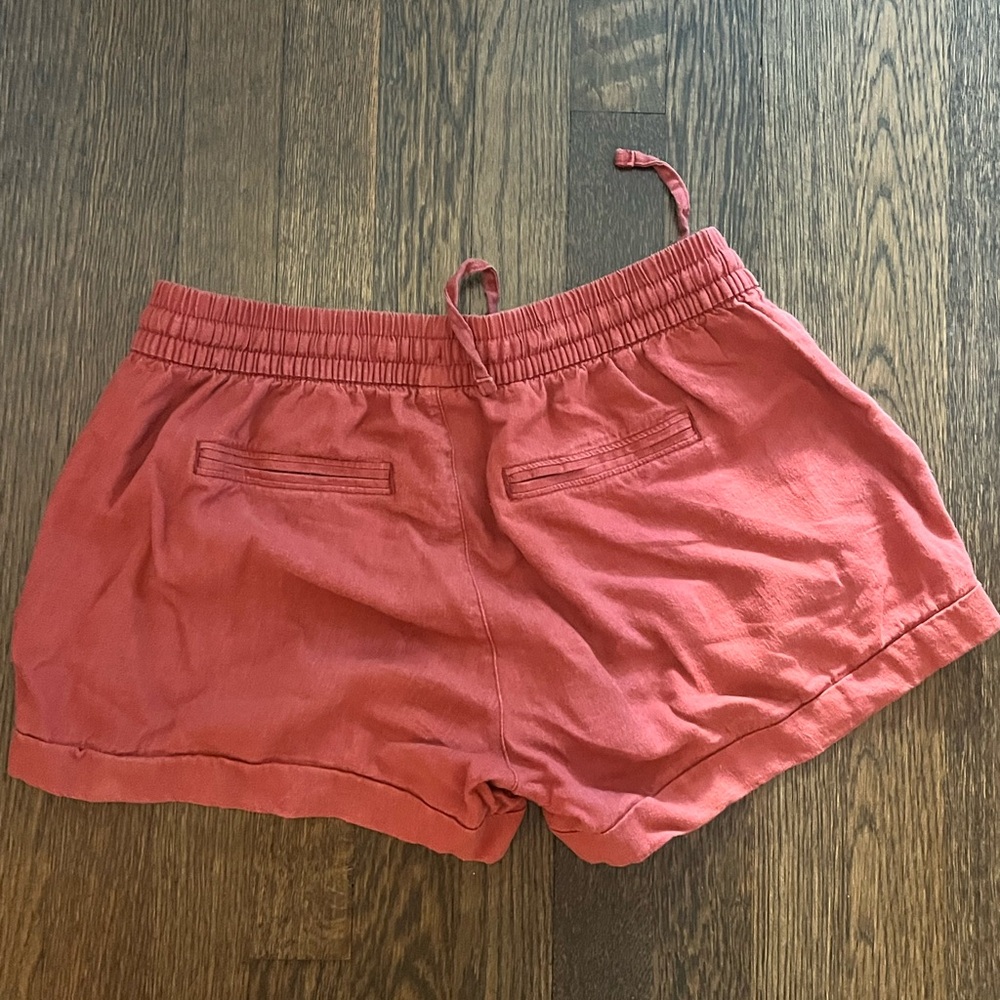 Casual Red/ Orange Shorts